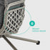 Kira Rattan Canopy Swing Chair